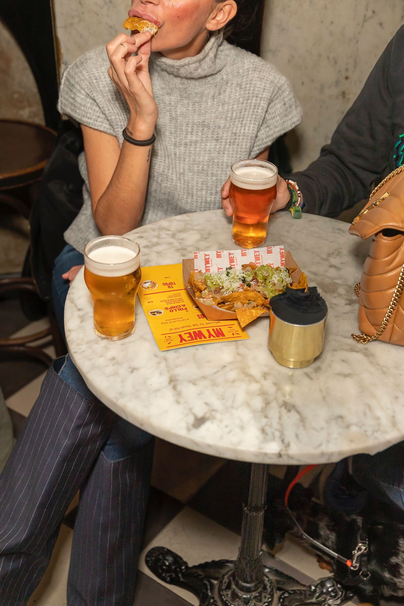 TFFC pop-up and chef collaboration event with guests tasting